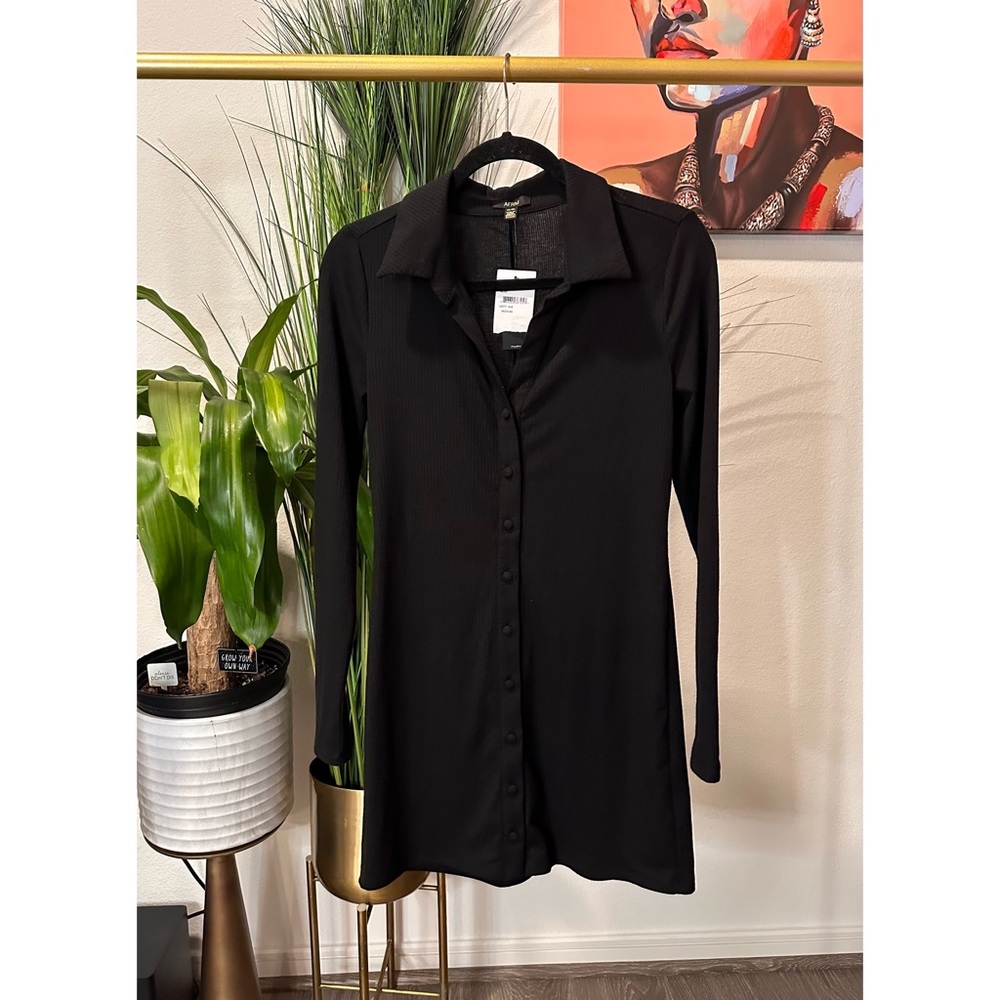 AFRM The Embry Rib Dress - Size Medium - Picture 3 of 12